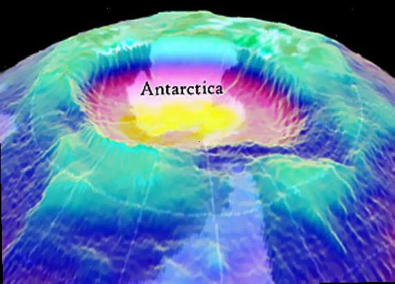 Озоновая дыра над Антарктидой уменьшилась!